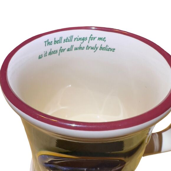 The Polar Express Ride Believe 3D Ceramic 14oz Mug Cup Souvenir Hot Chocolate - Picture 3 of 11